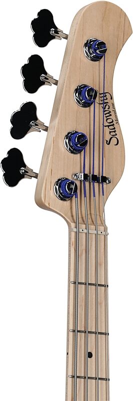 Sadowsky MetroLine 21-Fret Vintage M/J Bass, 4-String (with Gig Bag), Ocean Blue, Serial Number SML D 002905-23, Headstock Left Front