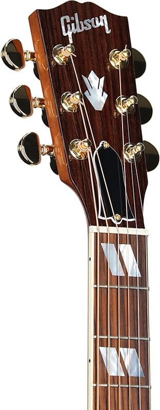 Gibson Songwriter Acoustic-Electric Guitar (with Case), Antique Natural, Serial Number 23033065, Headstock Left Front