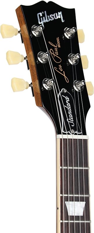 Gibson Les Paul Standard 50s Custom Color Electric Guitar, Figured Top (with Case), Ocean Blue, Serial Number 220830405, Headstock Left Front