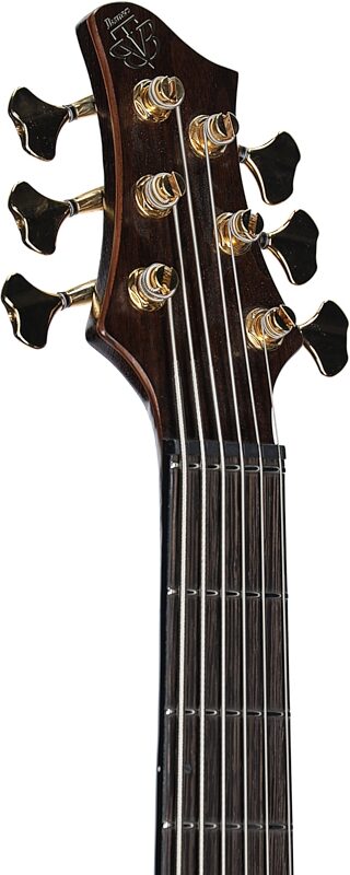Ibanez Premium BTB1936 Bass Guitar (with Gig Bag), Sunset Fade Low Gloss, Serial Number 211P01230912058, Headstock Left Front