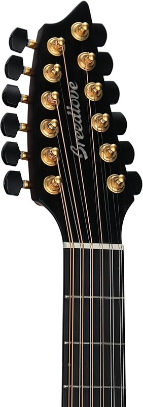Breedlove Oregon Concerto Dreadnaught 12-String CE Acoustic-Electric Guitar (with Case), Old Fashioned, Serial Number 29340, Headstock Left Front