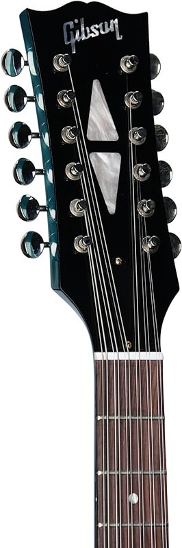 Gibson Custom Shop 1965 Non-Reverse Firebird V Electric Guitar, 12-String, Aqua, Serial Number CS401108, Headstock Left Front