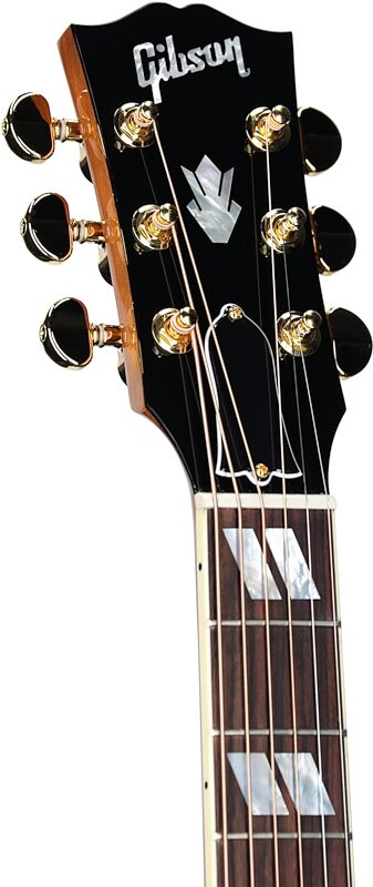 Gibson Hummingbird Standard Rosewood Acoustic-Electric Guitar (with Case), Rosewood Burst, Serial Number 20954047, Headstock Left Front