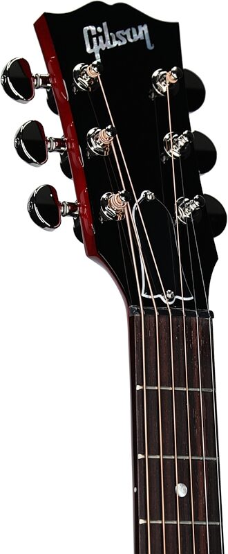 Gibson J-45 Standard Acoustic-Electric Guitar (with Case), Cherry, Serial Number 21004196, Headstock Left Front