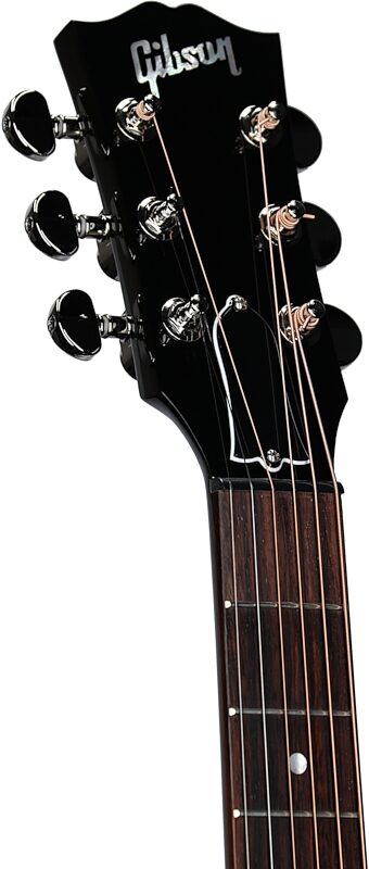 Gibson J-45 Standard Acoustic-Electric Guitar, Left Handed (with Case), Vintage Sunburst, Serial Number 20454116, Headstock Left Front