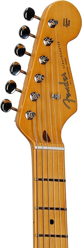 Fender Stories Eric Johnson '54 Virginia Stratocaster Electric Guitar (with Case), 2-Color Sunburst, Serial Number VA01478, Headstock Left Front