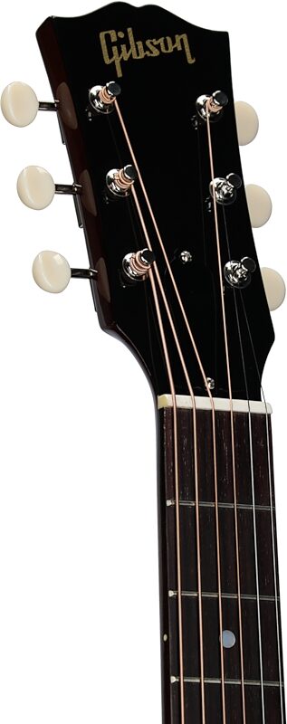 Gibson '50s J-45 Original Acoustic-Electric Guitar (with Case), Vintage Sunburst, Serial Number 21214026, Headstock Left Front