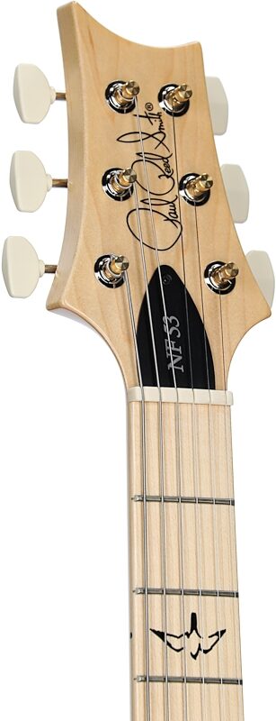 PRS Paul Reed Smith NF 53 Electric Guitar (with Gig Bag), Blue Matteo, Serial Number 0389736, Headstock Left Front