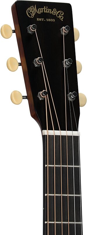 Martin CEO7 Sloped Shoulder 00 14-Fret Acoustic Guitar (with Case), Autumn Sunset Burst, Serial Number M2871343, Headstock Left Front