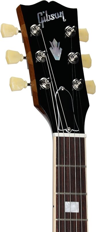 Gibson ES-335 Figured Electric Guitar (with Case), Antique Natural, Serial Number 218040184, Headstock Left Front