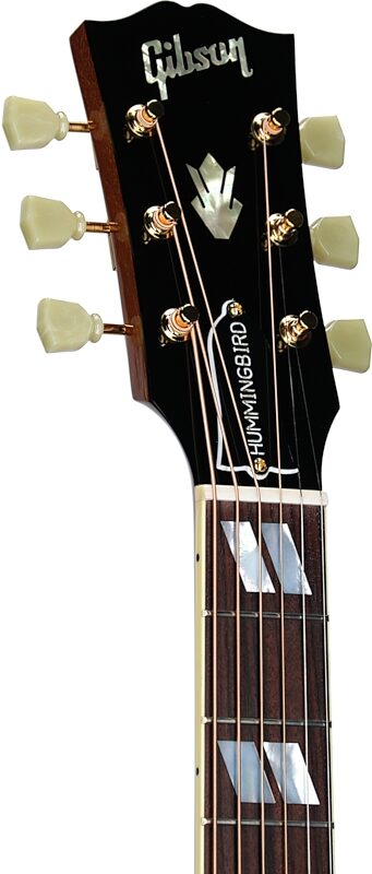 Gibson Hummingbird Original Acoustic-Electric Guitar (with Case), Heritage Cherry Sunburst, Serial Number 22334066, Headstock Left Front