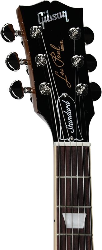Gibson Les Paul Standard 60s Custom Color Electric Guitar, Figured Top (with Case), Transparent Fuchsia, Serial Number 221930412, Headstock Left Front