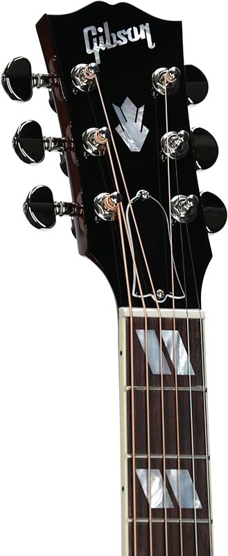 Gibson Limited Edition Hummingbird Standard Acoustic-Electric Guitar (with Case), Wine Red, Serial Number 23324104, Headstock Left Front