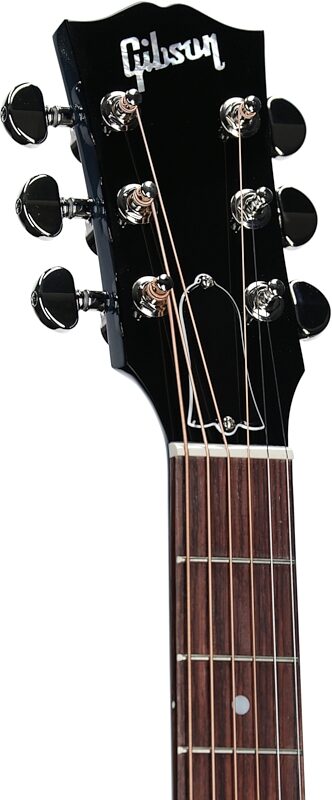 Gibson Limited Edition J-45 Standard Acoustic-Electric Guitar (with Case), Bluebonnet, Serial Number 23374072, Headstock Left Front