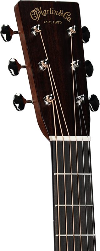 Martin D-28-v2 Satin Acoustic Guitar, Natural, Serial Number M2914907, Headstock Left Front