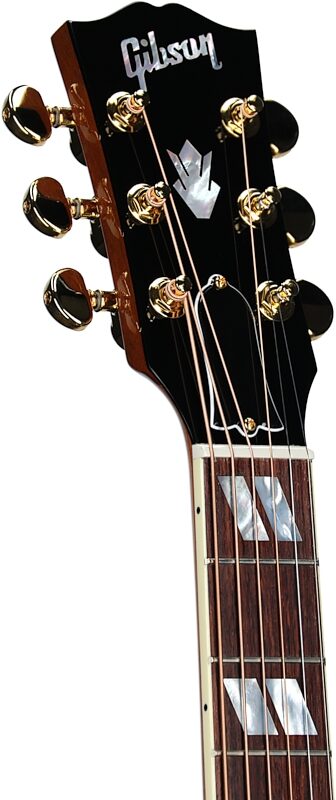 Gibson Hummingbird Standard Rosewood Acoustic-Electric Guitar (with Case), Rosewood Burst, Serial Number 23404037, Headstock Left Front