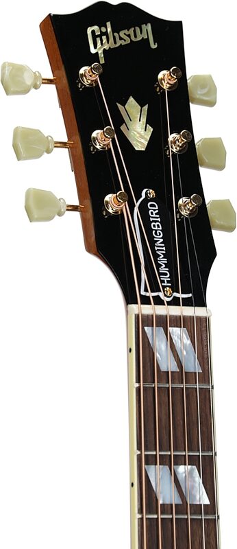 Gibson Hummingbird Original Acoustic-Electric Guitar (with Case), Heritage Cherry Sunburst, Serial Number 23314112, Headstock Left Front