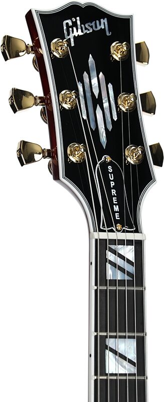 Gibson SG Supreme Electric Guitar (with Case), Wine Red, Serial Number 234040048, Headstock Left Front