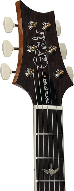 PRS Paul Reed Smith McCarty 594 10-Top Electric Guitar (with Case), Faded Blue Jean, Serial Number 0396061, Headstock Left Front