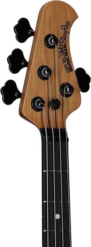 Ernie Ball Music Man StingRay Special Electric Bass (with Mono Case), Brulee, Ebony Fretboard, Serial Number K06739, Headstock Left Front