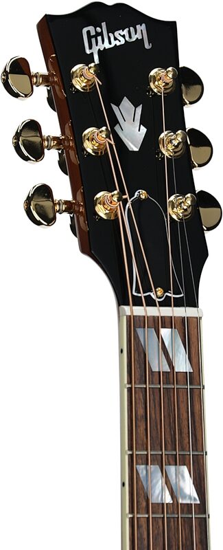 Gibson Hummingbird Standard Rosewood Acoustic-Electric Guitar (with Case), Rosewood Burst, Serial Number 23024068, Headstock Left Front