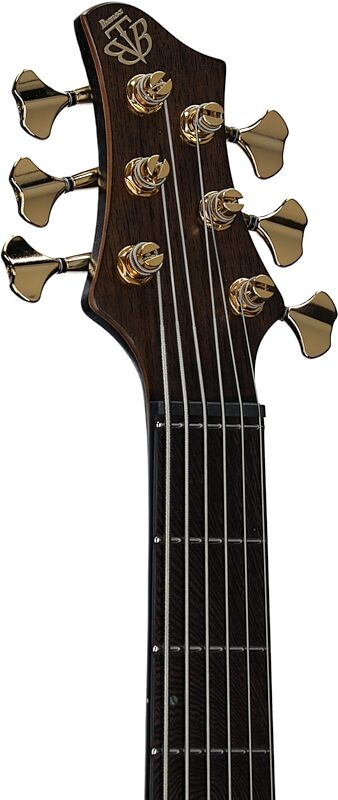 Ibanez Premium BTB1936 Bass Guitar (with Gig Bag), Sunset Fade Low Gloss, Serial Number 241203022, Headstock Left Front