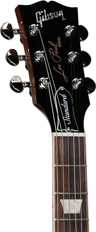 Gibson Exclusive Les Paul Standard 60s AAA Electric Guitar, Quilted Honeyburst, Serial Number 202550042, Headstock Left Front