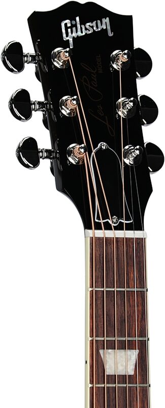 Gibson Les Paul Parlor Acoustic-Electric Guitar (with Case), Vintage Sunburst, Serial Number 20735014, Headstock Left Front