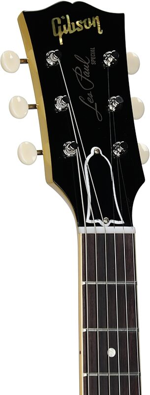 Gibson Custom 1960 Les Paul Special Double Cut Electric Guitar (with Case), TV Yellow, Serial Number 05010, Headstock Left Front