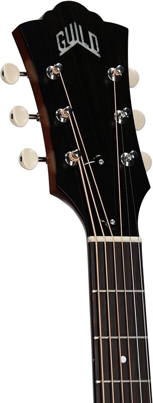 Guild D-40 Standard Dreadnought Acoustic Guitar, Natural, Serial Number US250049, Headstock Left Front