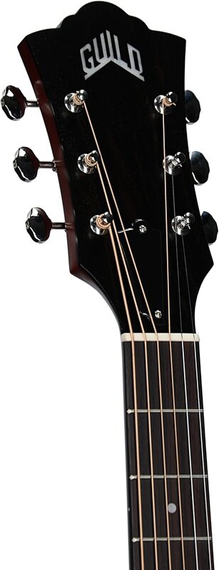 Guild D-50 Standard Dreadnought Acoustic Guitar, Antique Burst, Serial Number US250088, Headstock Left Front