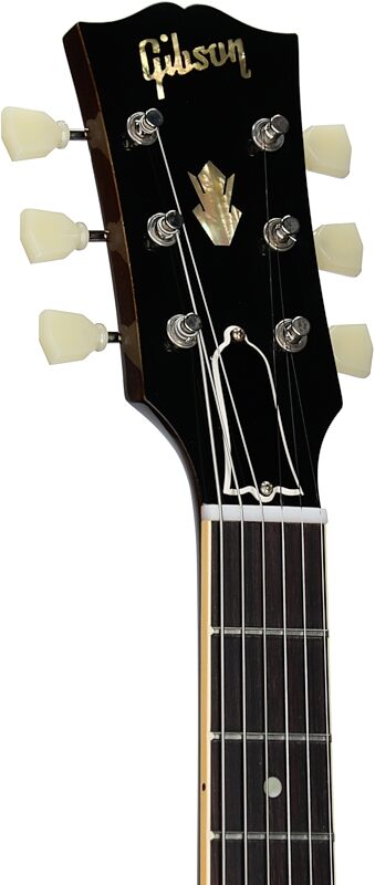 Gibson Custom 1959 ES-335 Reissue VOS Electric Guitar (with Case), Vintage Burst, Serial Number A940440, Headstock Left Front