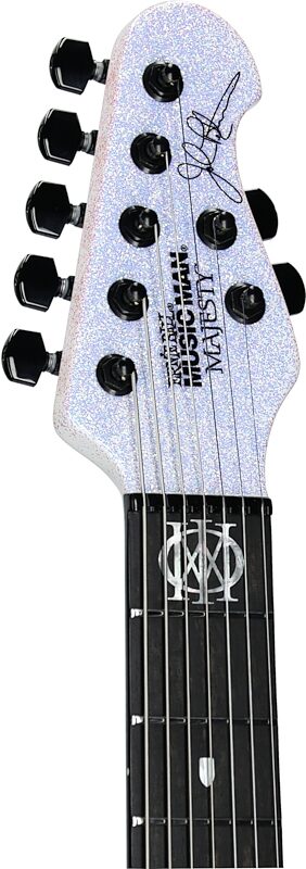 Ernie Ball Music Man Majesty 7 Electric Guitar, 7-String (with Mono Gig Bag), Her Majesty&#039;s Request, Serial Number M08751, Headstock Left Front