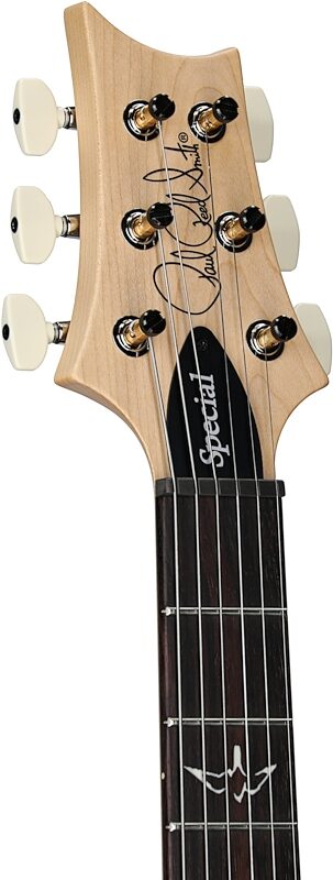 PRS Paul Reed Smith Swamp Ash Special Electric Guitar, with Rosewood Fingerboard (with Gig Bag), White Doghair Smokeburst, Serial Number 0405325, Headstock Left Front