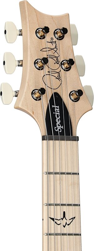 PRS Paul Reed Smith Swamp Ash Special Maple Electric Guitar (with Gig Bag), Tobacco Sunburst, Serial Number 0404828, Headstock Left Front