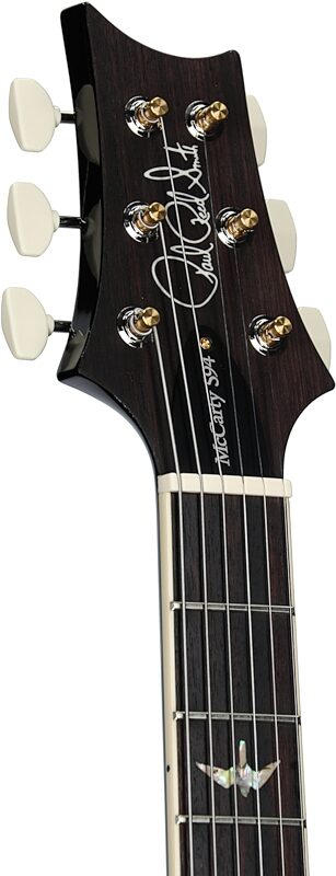 PRS Paul Reed Smith McCarty 594 Hollowbody II 10-Top Electric Guitar (with Case), Black Gold Burst, Serial Number 0388960, Headstock Left Front