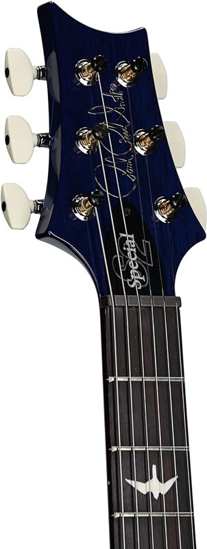 PRS Paul Reed Smith S2 Special Semi-Hollow Electric Guitar (with Gig Bag), Lake Blue, Serial Number S2080802, Headstock Left Front