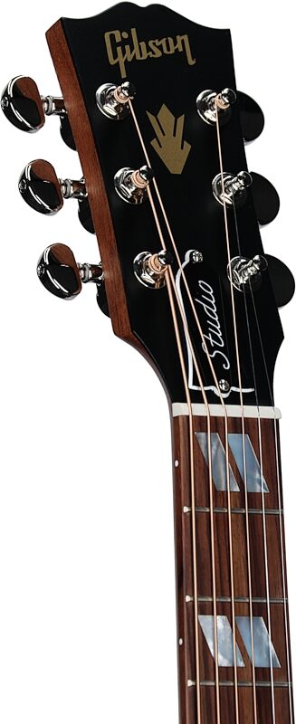 Gibson Hummingbird Studio Rosewood Acoustic-Electric Guitar, Rosewood Burst, Serial Number 21155068, Headstock Left Front