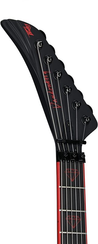 Peavey Vandenberg Electric Guitar (with Case), Matte Black, Serial Number 0ARCFA2000120, Headstock Left Front