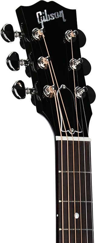 Gibson J-45 Standard Acoustic-Electric Guitar (with Case), Vintage Sunburst, Serial Number 21295106, Headstock Left Front