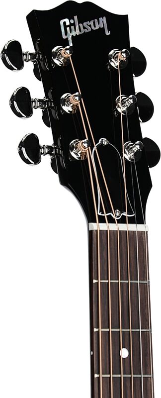 Gibson J-45 Standard Acoustic-Electric Guitar (with Case), Vintage Sunburst, Serial Number 21325038, Headstock Left Front