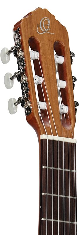 Ortega R190 Classical Acoustic Guitar (with Gig Bag), Blemished, Headstock Left Front
