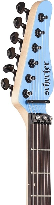 Schecter Sun Valley Super Shredder FR S Electric Guitar, Rivera Blue, Blemished, Headstock Left Front