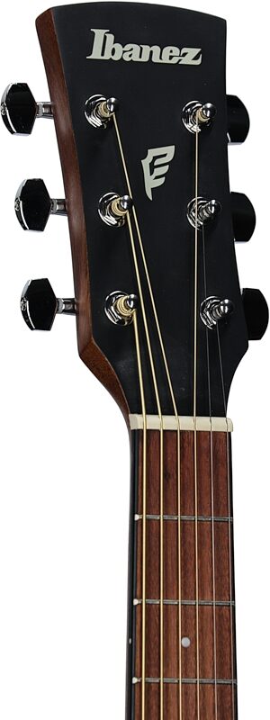 Ibanez PN50 Acoustic Guitar, Open Pore Sunburst, Headstock Left Front