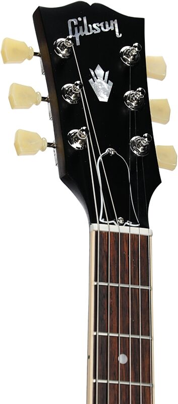 Gibson ES-335 Dot Satin Electric Guitar (with Case), Vintage Burst, Blemished, Headstock Left Front