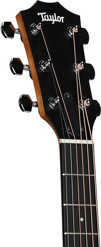 Taylor 214ce-K Grand Auditorium Acoustic-Electric Guitar, Left-Handed (with Gig Bag), Natural, Headstock Left Front