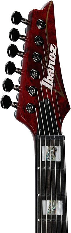 Ibanez RGT1221PB Premium Electric Guitar (with Gig Bag), Stained Wine Red, Headstock Left Front