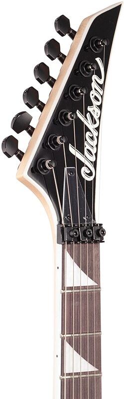 Jackson JS Series Warrior JS32 Electric Guitar, Amaranth Fingerboard, Snow White, Headstock Left Front