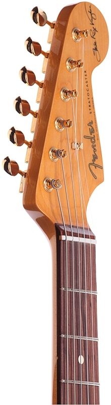 Fender Stevie Ray Vaughan Stratocaster (Pao Ferro with Case), 3-Color Sunburst, Headstock Left Front