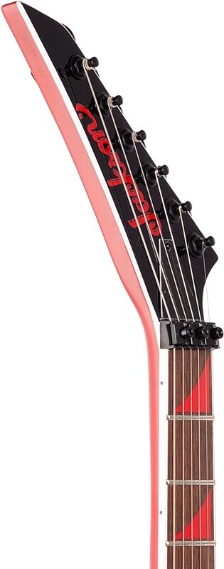 Jackson X Series Rhoads RRX24 Electric Guitar, with Laurel Fingerboard, Red with Black Bevel, Headstock Left Front
